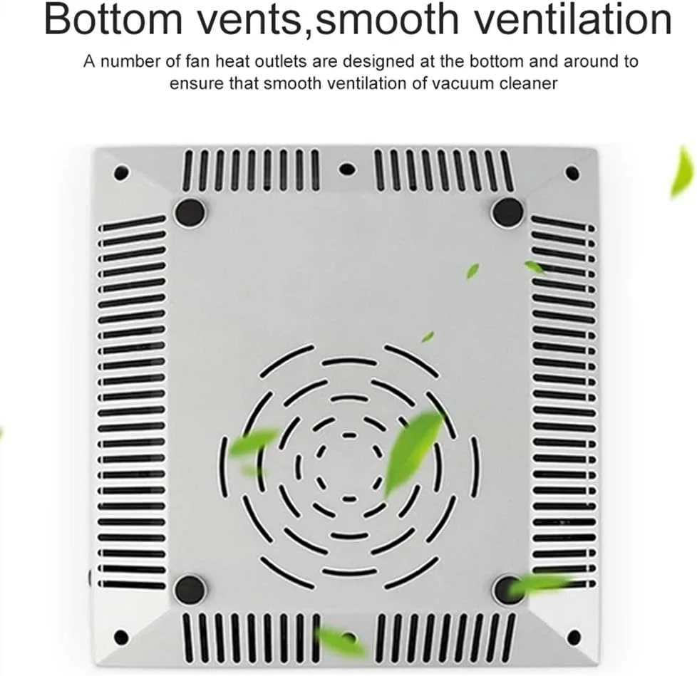 دستگاه جمع کننده گرد و غبار ناخن 80 وات، مکنده برقی قدرتمند با فیلتر ضد ریزش، مناسب برای تکنسین های حرفه ای ناخن و سالن های آرایشی، سفید