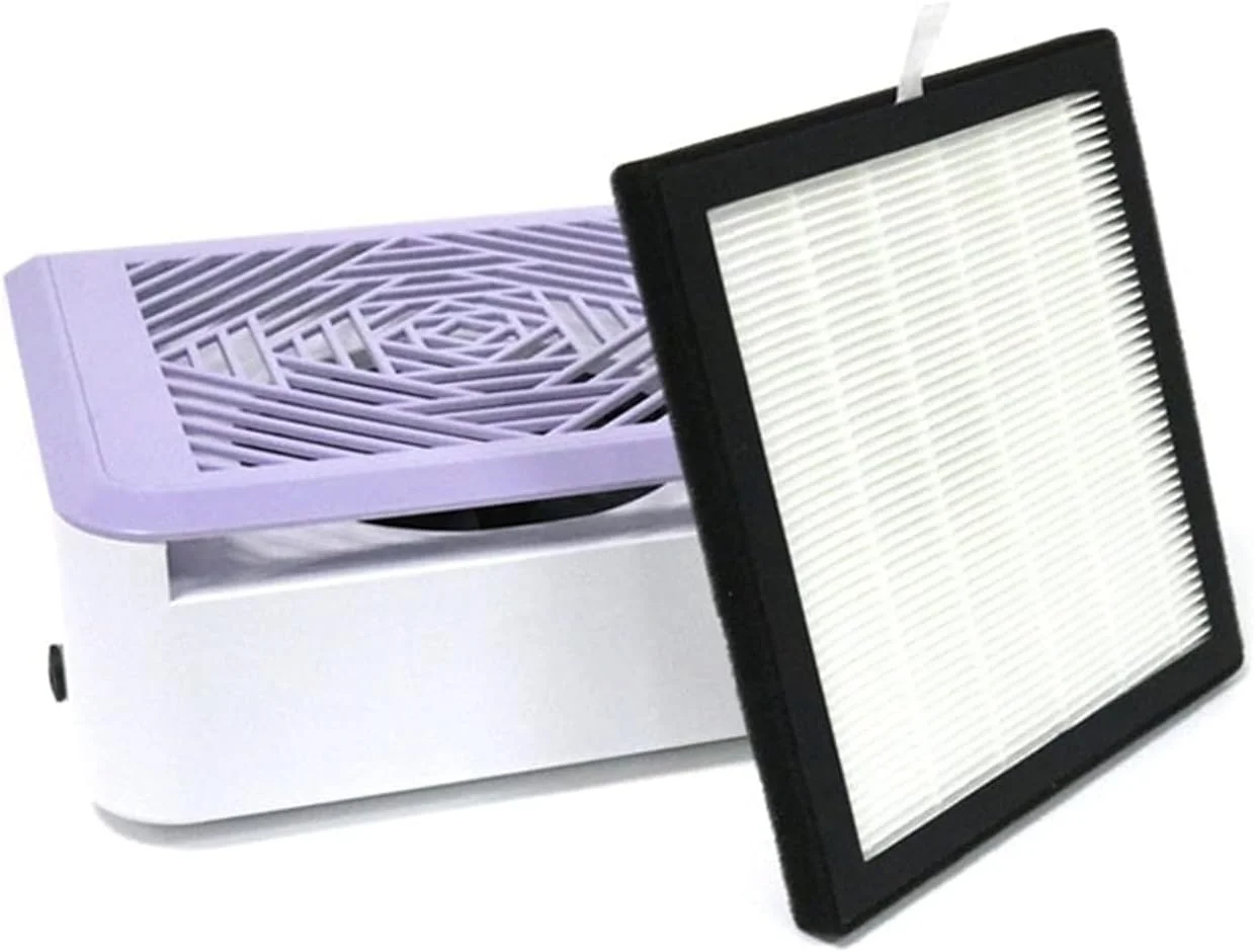 دستگاه مکنده گرد و غبار ناخن با قدرت بالا و فیلتر (سایز: نارنجی)