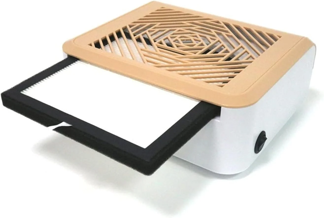 دستگاه مکنده گرد و غبار ناخن با قدرت بالا و فیلتر (سایز: نارنجی)