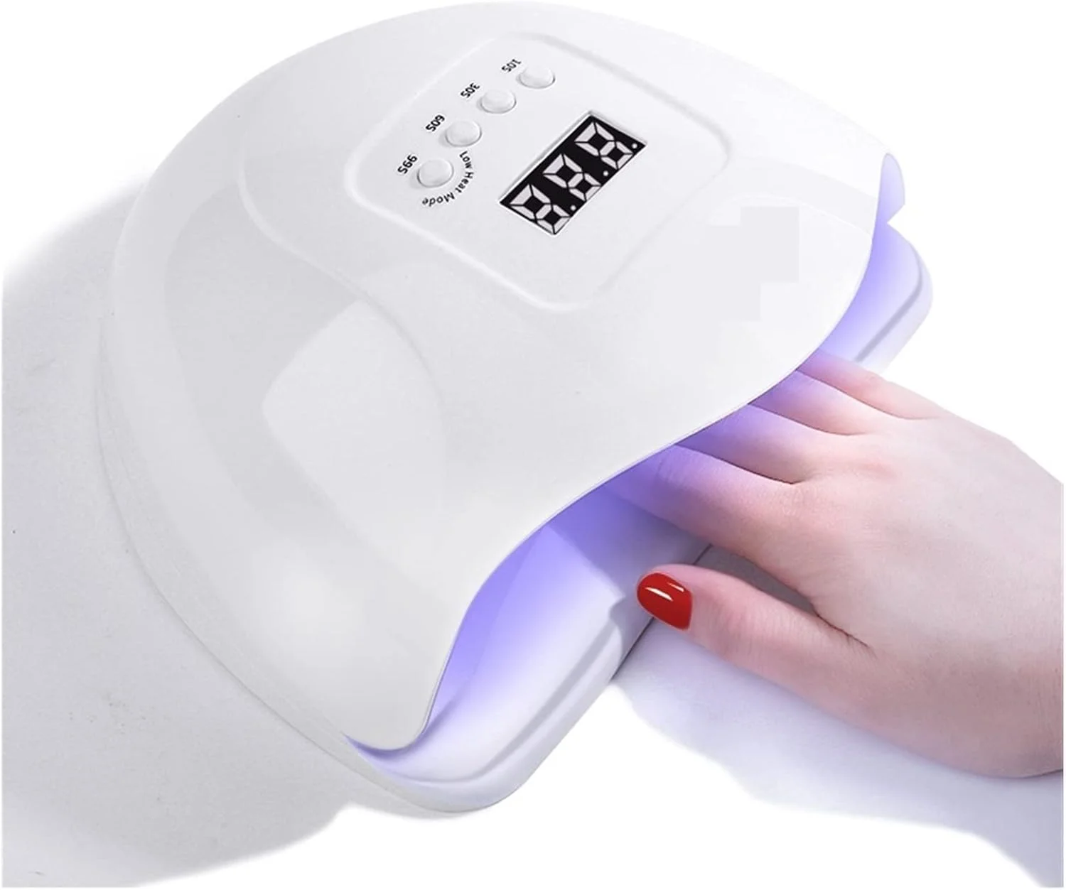 دستگاه خشک کن لاک ناخن LED، چراغ خشک کننده UV برای لاک ژل، دستگاه خشک کن کابین، تجهیزات ناخن، دستگاه حرفه ای UV-LED