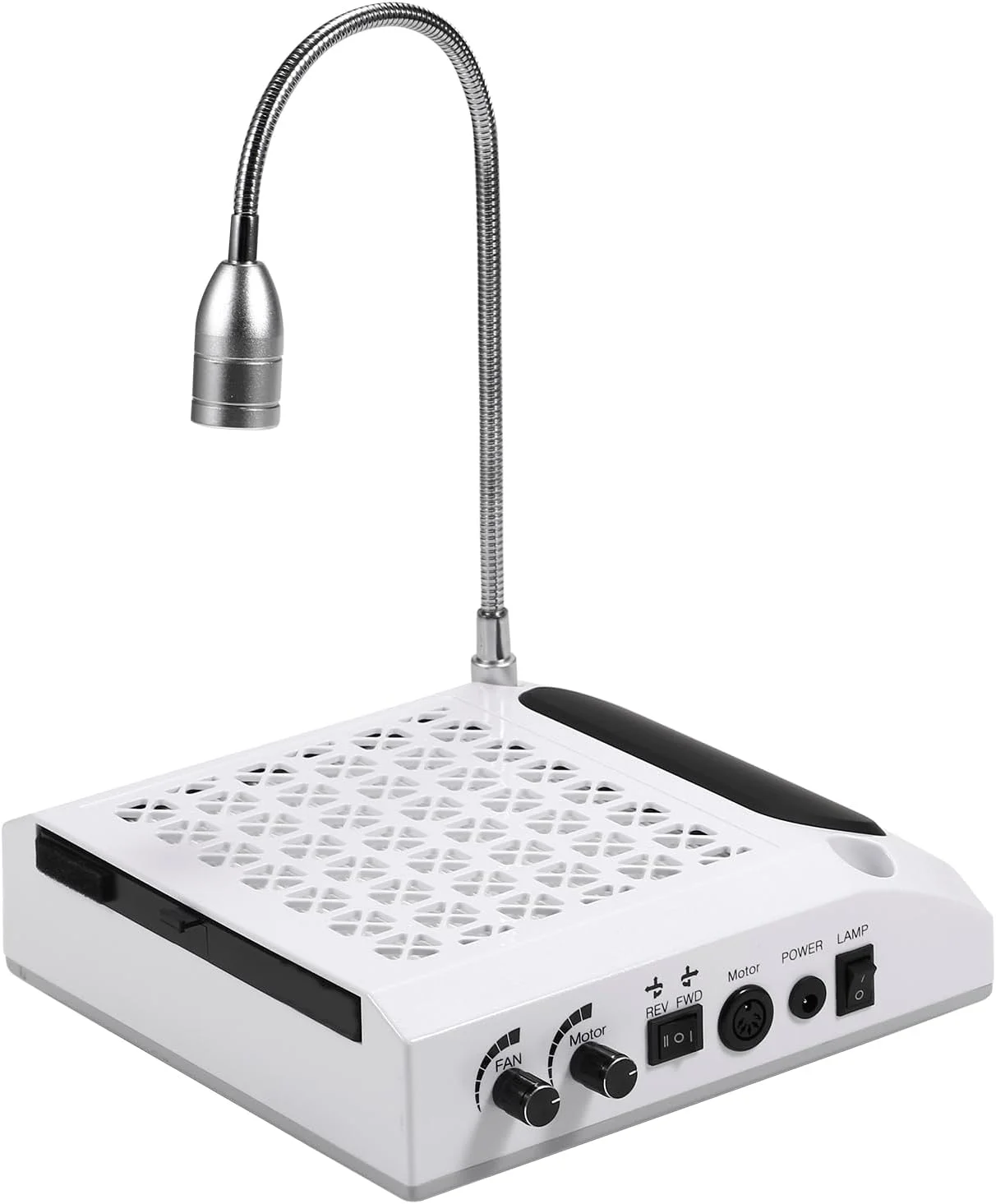 دستگاه جمع کننده گرد ناخن حرفه ای + چراغ ناخن، خشک کن ناخن LED، ایده آل برای مانیکور سالن یا منزل دستگاه جمع کننده گرد ناخن حرفه ای + چراغ ناخن، خشک کن ناخن LED، ایده آل برای مانیکور سالن یا منزل