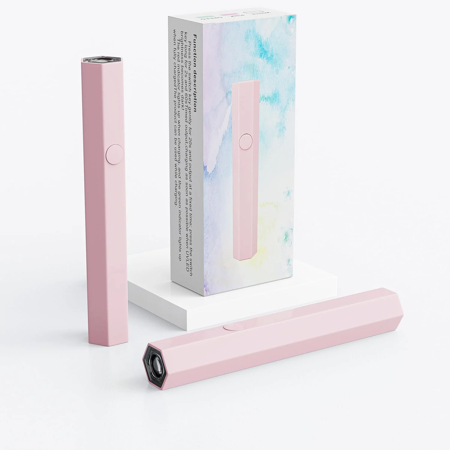 چراغ UV کوچک برای ناخن های ژلی، چراغ کوچک خشک کننده ناخن، لامپ فلاش برای ناخن های ژلی، لامپ LED ناخن برای لاک ژل، خشک کن ناخن USB مانیکور برای خشک کردن سریع در خانه و سالن (صورتی) چراغ UV کوچک برای ناخن های ژلی، چراغ کوچک خشک کننده ناخن، لامپ فلاش برای ناخن های ژلی، لامپ LED ناخن برای لاک ژل، خشک کن ناخن USB مانیکور برای خشک کردن سریع در خانه و سالن (صورتی)