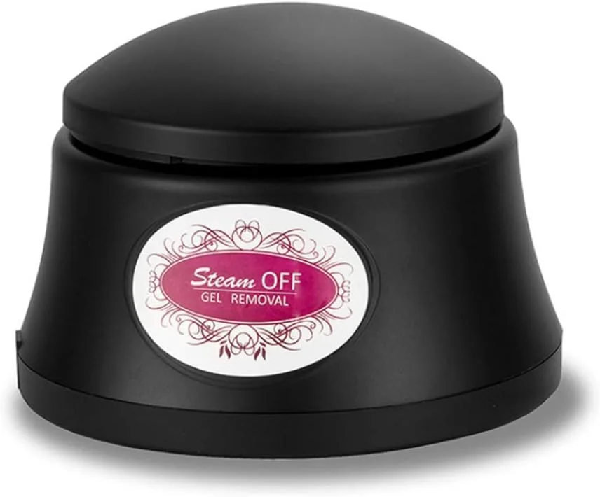 دستگاه بخار برای پاک کردن لاک ناخن، محافظ محیط زیست، ایمن، صرفه جویی در زمان، تخلیه سریع، مناسب سالن های حرفه ای، مشکی