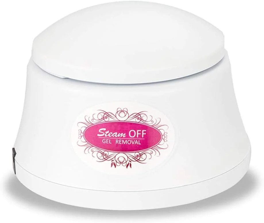 دستگاه بخار برای پاک کردن لاک ناخن، محافظ محیط زیست، ایمن، صرفه جویی در زمان، تخلیه سریع، مناسب برای سالن های حرفه ای، سفید