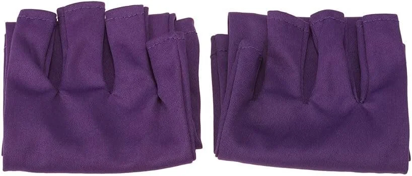 دستکش محافظ اشعه ماوراء بنفش ایروومی برای محافظت از پوست در برابر نور/لامپ UV، مناسب برای طراحی ناخن و استفاده در دستگاه های خشک کن لاک