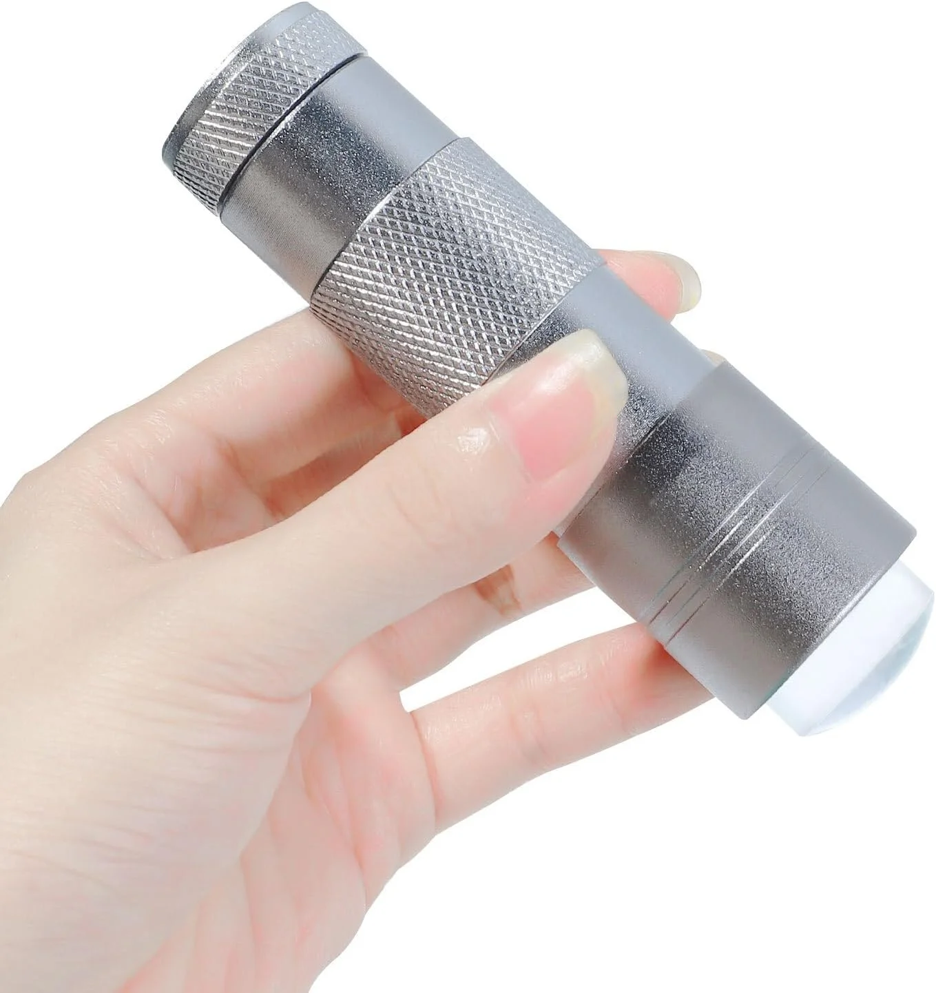 چراغ مینی ناخن فرابنفش ایرومی، چراغ خشک کن ناخن LED دستی سیلیکونی قابل حمل، ابزار مانیکور