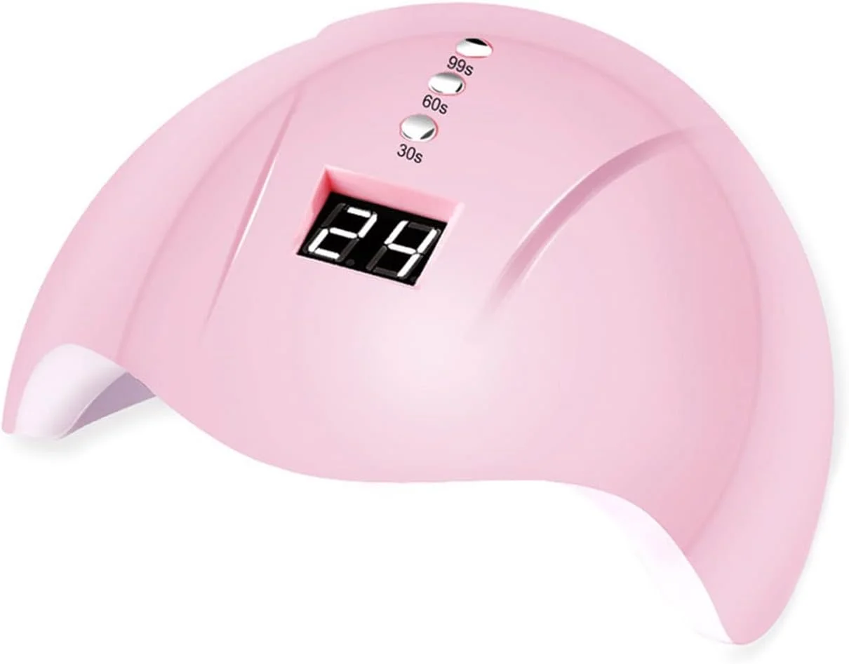 دستگاه خشک کن لاک ناخن 36 وات Irovami با 3 تایمر، لامپ UV LED، سنسور خودکار و شارژ USB