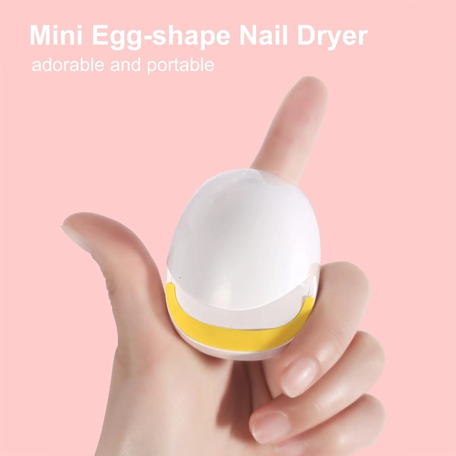 دستگاه مینی خشک کن ناخن، دستگاه فتوتراپی، لامپ قابل حمل LED، ابزار مانیکور با قابلیت خشک کردن سریع چسب ناخن