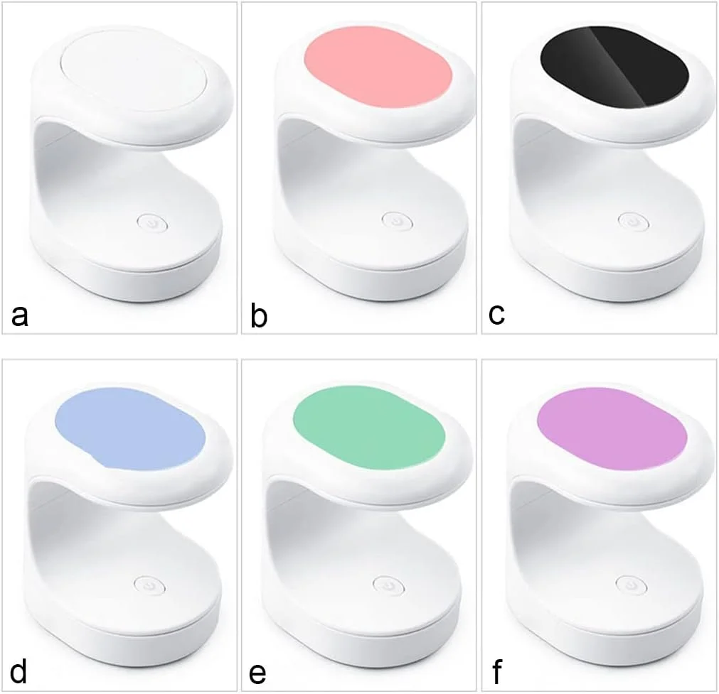 خشک کن لاک ناخن قابل حمل، مناسب برای نگین، ساخته شده از PC ABS، مناسب برای سالن، اسپا و مسافرت، مشکی