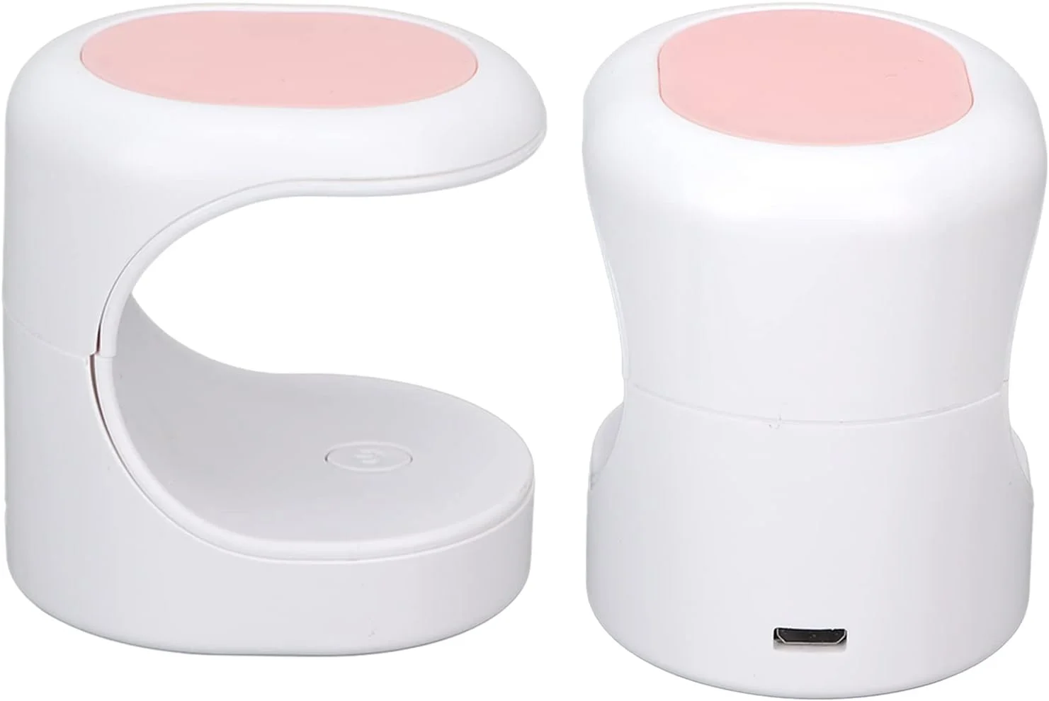 دستگاه خشک کن لاک ناخن با نور سریع تک منبع نور دوگانه صورتی مناسب سالن ناخن