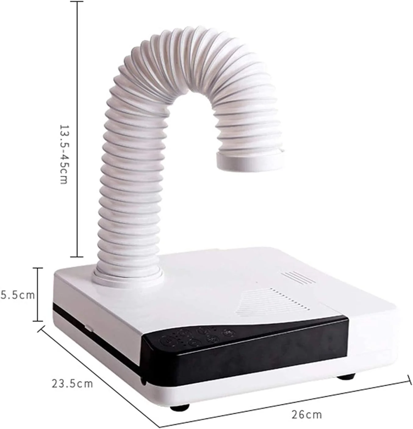 دستگاه چندکاره برقی ناخن 4 در 1، دستگاه سوهان برقی ناخن، لامپ خشک کن LED ناخن، به همراه جعبه ابزار طراحی لاک ژل ناخن