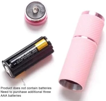 چراغ قوه کوچک LED UV برای ناخن، خشک کن لاک ژل ناخن با 9 لامپ LED، قابل حمل، دستگاه خشک کن ناخن، ابزار طراحی ناخن، نور UV