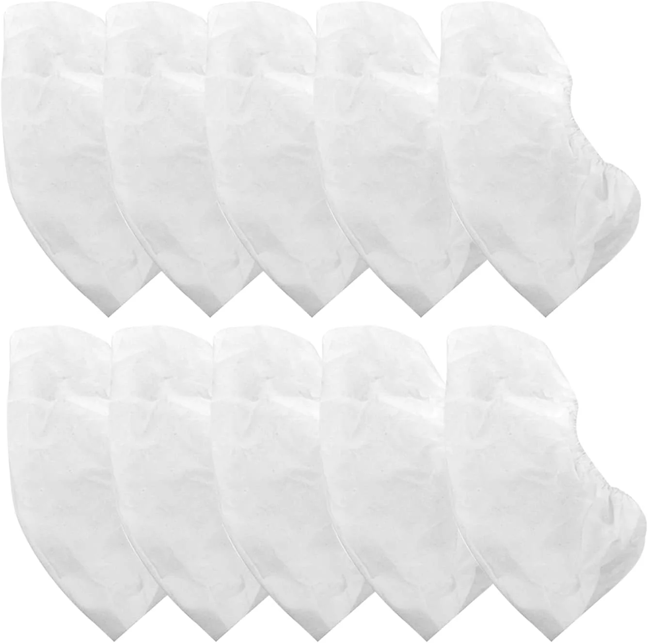 ایرومی 10 عدد کیسه جایگزین غیر بافته شده برای جمع کننده گرد و غبار هنر ناخن، کیسه جمع کننده گرد و غبار ناخن، کیسه های جایگزین جاروبرقی ناخن