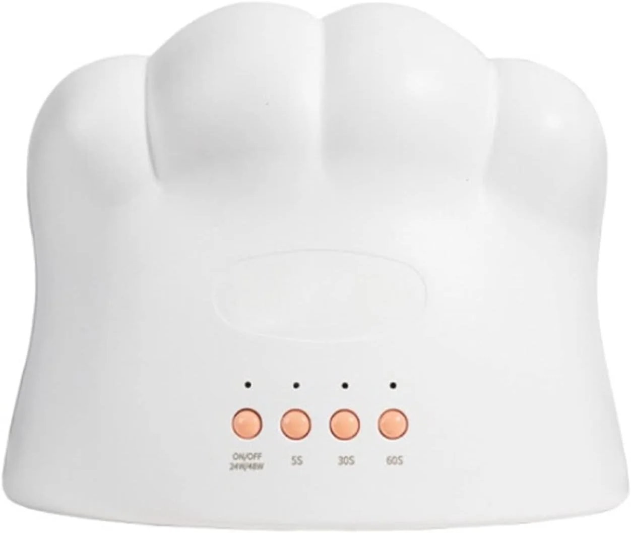 دستگاه خشک کن لاک ناخن طرح پنجه گربه ای TISTIK با توان 48 وات، دارای 30 لامپ LED، سنسور اتوماتیک، تایمر چهار حالته 5، 30 و 60 ثانیه، مناسب برای مانیکور