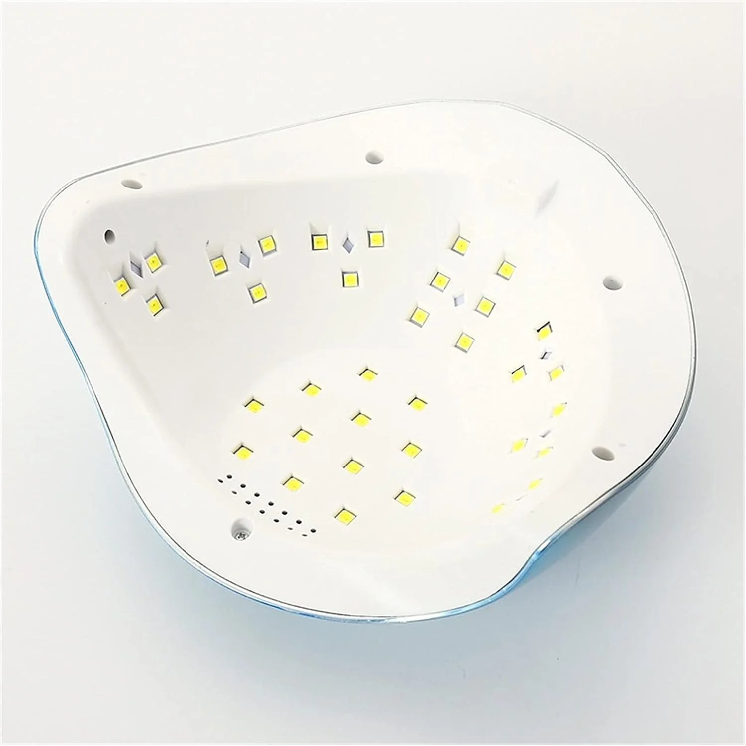 دستگاه خشک کن لاک ناخن TISTIK مدل SUN X با توان 72 وات، دارای LED رنگی، مناسب برای خشک کردن ژل UV، دارای سنسور و صفحه نمایش LCD برای لاک ناخن (رنگ: صورتی)