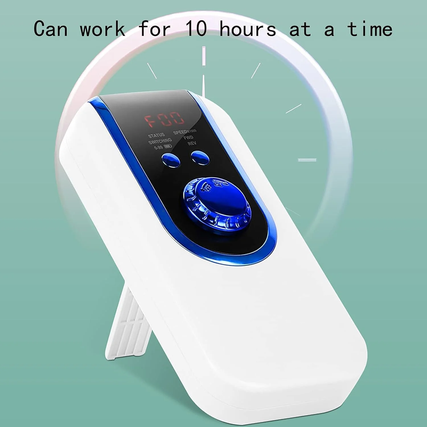 دستگاه سوهان برقی ناخن 30000 دور در دقیقه، لامپ خشک کن LED، ابزار مانیکور سوهان ناخن (رنگ: صورتی)