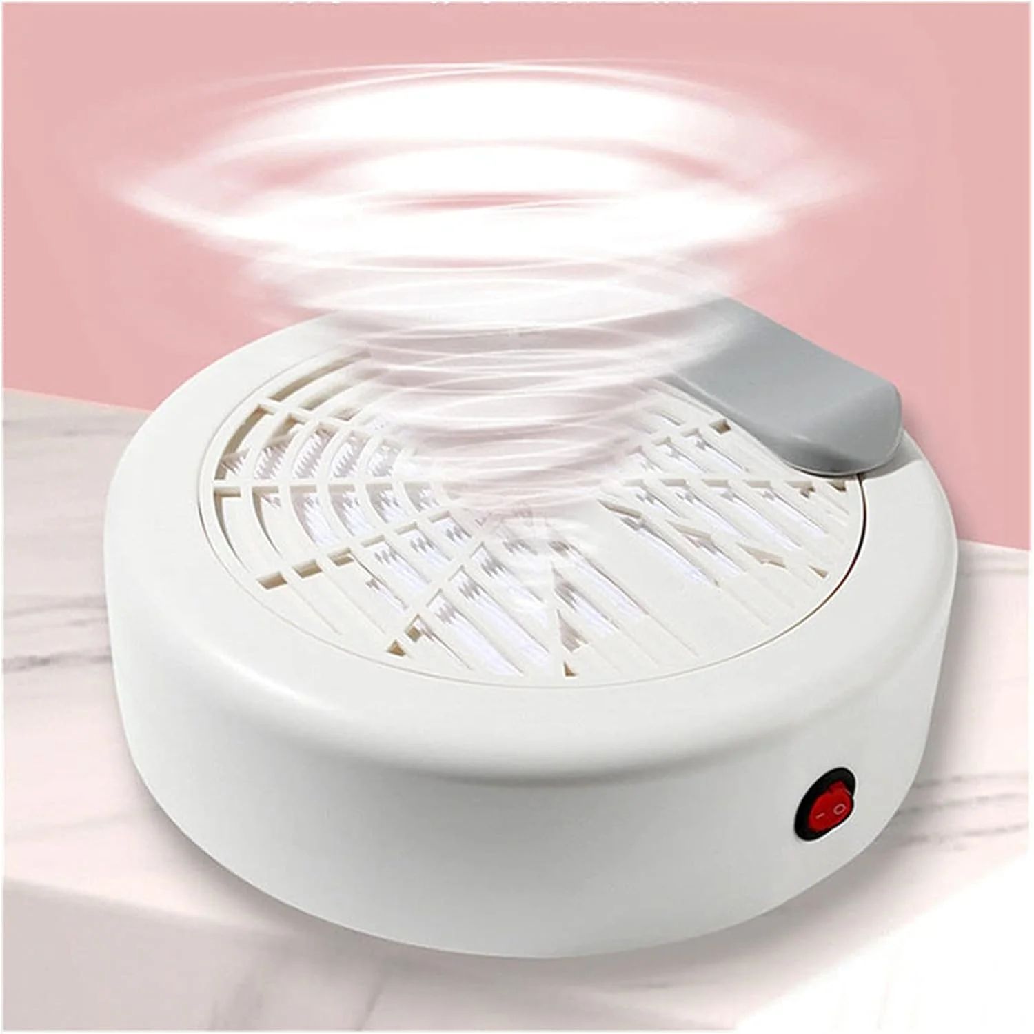 دستگاه جمع کننده گرد و غبار ناخن برقی فورلو، جاروبرقی ناخن برای ژل، جمع کننده گرد و غبار ناخن برای مانیکور، مکنده گرد و غبار ناخن برای استفاده در سالن یا مصارف خانگی (رنگ: صورتی)