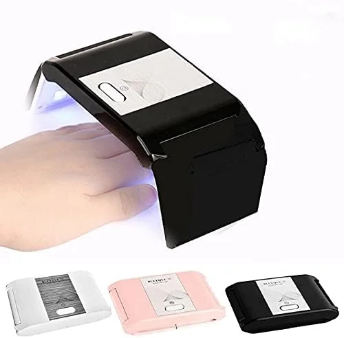 دستگاه خشک کن لاک ناخن تِستیک 54 وات تاشو UV LED، قابل حمل، مناسب طراحی ناخن و استفاده در منزل (رنگ: 3، اندازه: USB)