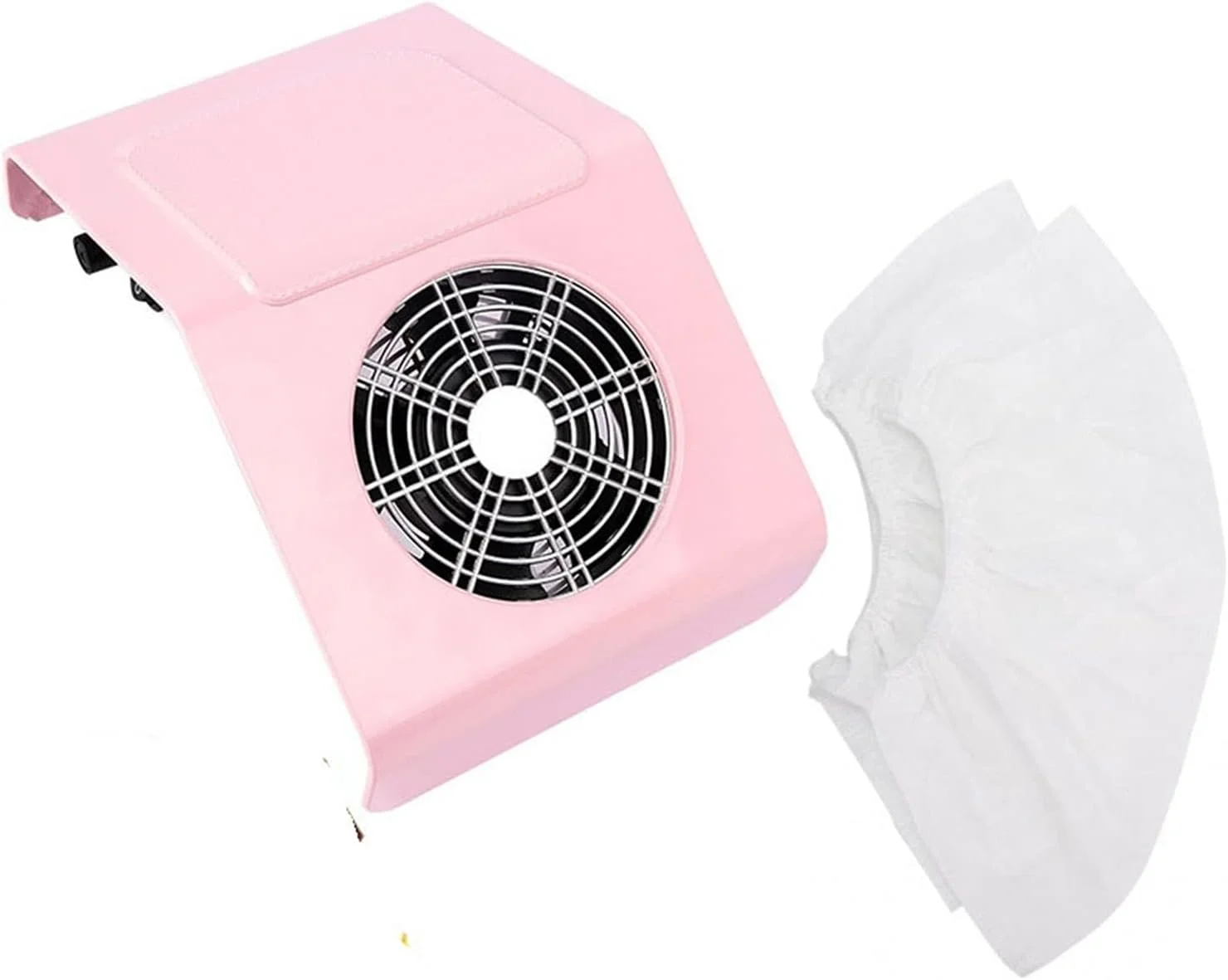 دستگاه سوهان برقی ناخن و جمع کننده گرد و غبار ناخن فرلو، 40 وات، کم صدا، به همراه 2 کیسه، مناسب برای استفاده در سالن یا استفاده شخصی (رنگ: صورتی)