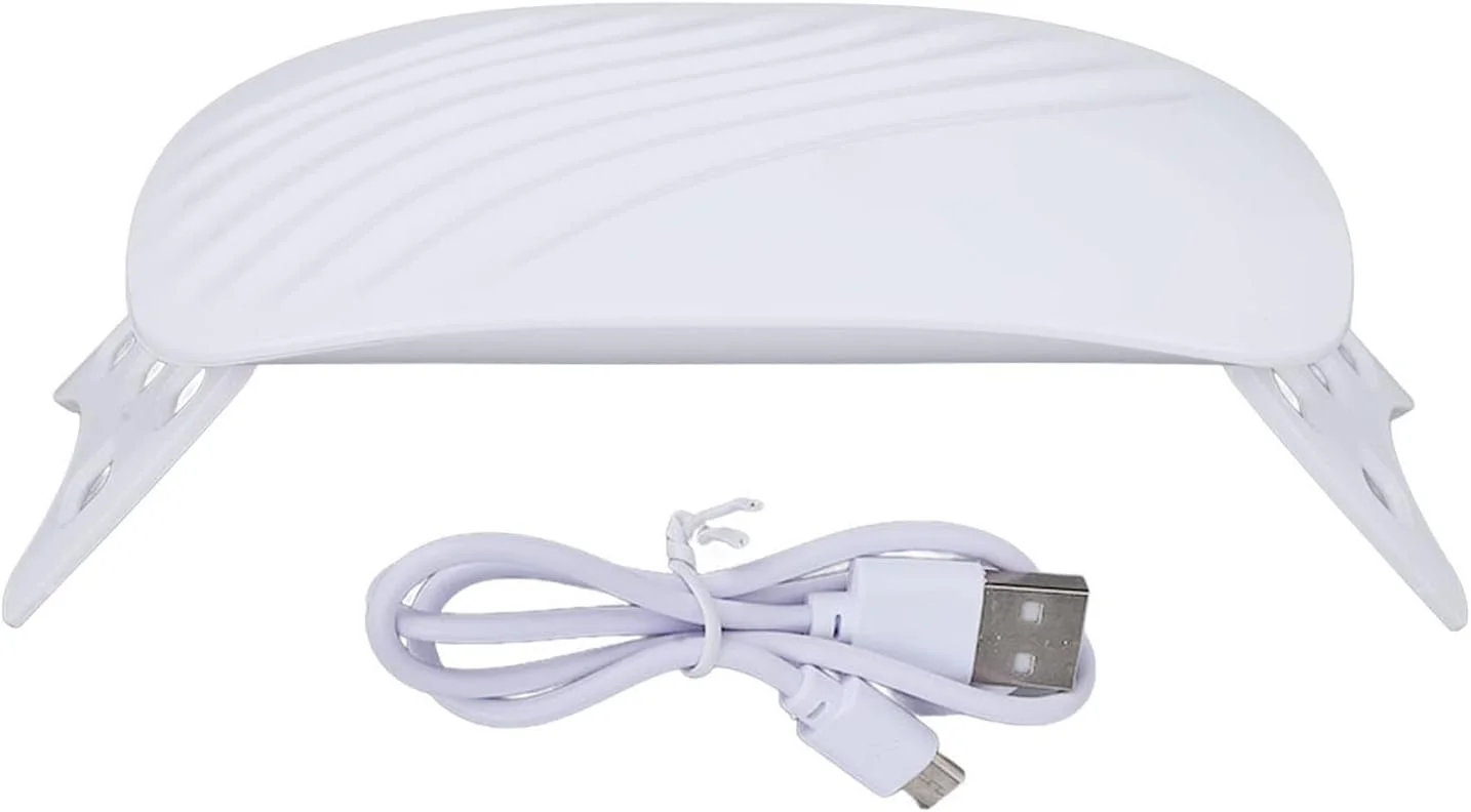 دستگاه خشک کن لاک ناخن LED UV 36 وات، چراغ لاک ژل تاشو، چراغ UV ناخن، چراغ قابل حمل ناخن برای لاک ژل، چراغ USB برای ساخت کاردستی رزینی