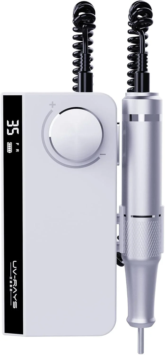 دستگاه سوهان برقی ناخن قابل حمل موریلیان با سرعت چرخش قابل تنظیم 35000 دور در دقیقه