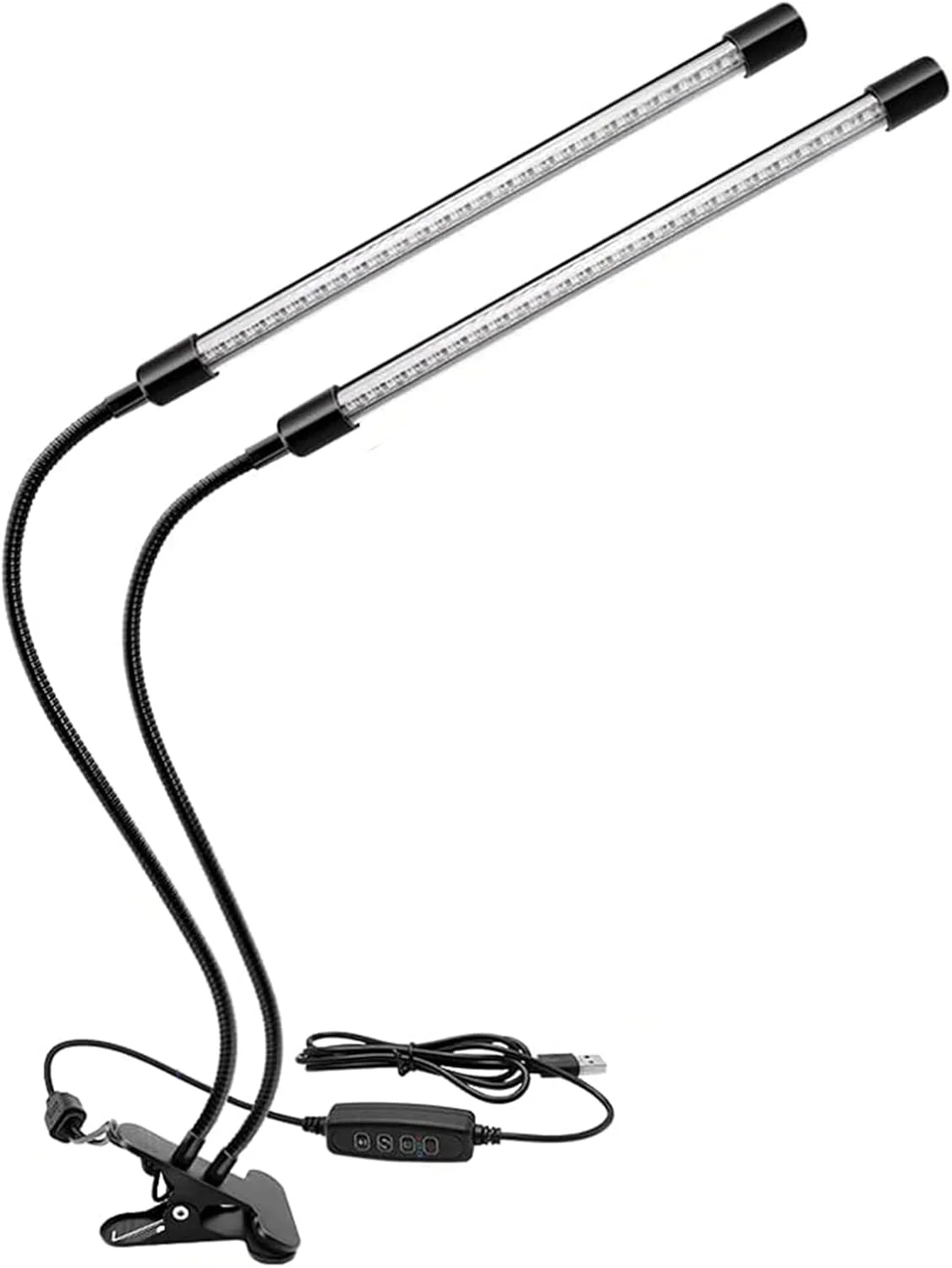 لامپ LED UV موریلیان برای خشک کردن ژل لاک ناخن، 20 وات، دارای گیره، با قابلیت تنظیم نور در 10 سطح و تایمر