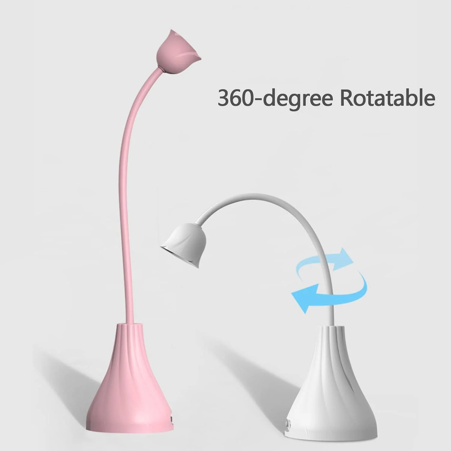 چراغ مانیکور رومیزی قابل شارژ Morelian، دستگاه فوتوتراپی مینی خشک کننده سریع پچ ناخن، چراغ پخت به شکل گل رز با قابلیت چرخش 360 درجه چراغ مانیکور رومیزی قابل شارژ Morelian، دستگاه فوتوتراپی مینی خشک کننده سریع پچ ناخن، چراغ پخت به شکل گل رز با قابلیت چرخش 360 درجه