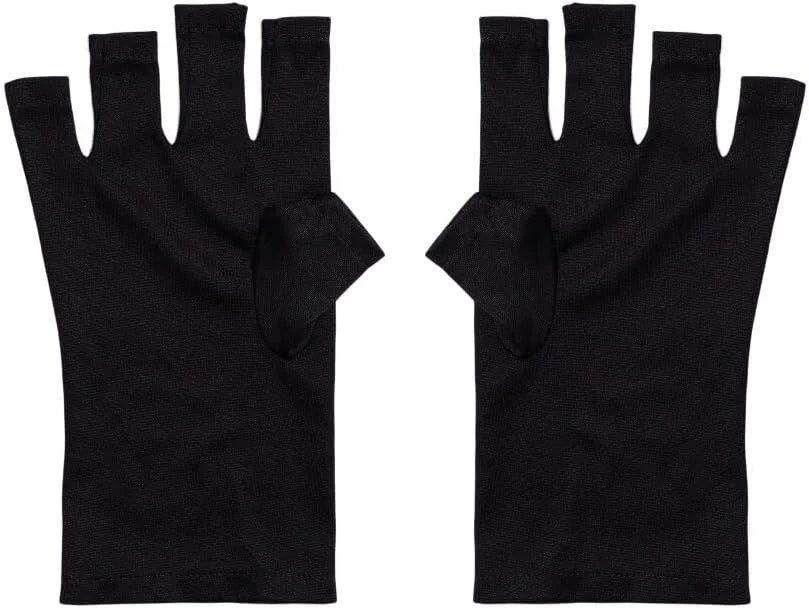 دستکش طراحی ناخن، محافظ دست، مناسب برای مانیکور، با دوخت ظریف، کاربری آسان، درخشان، مشکی دستکش طراحی ناخن، محافظ دست، مناسب برای مانیکور، با دوخت ظریف، کاربری آسان، درخشان، مشکی