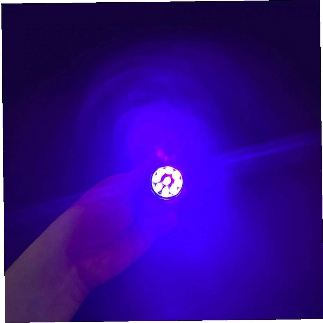 چراغ قوه مانیکور مینی خشک کن ناخن چراغ خشک کننده ناخن لامپ خشک کننده ناخن بدون باتری زرد، ابزار ناخن