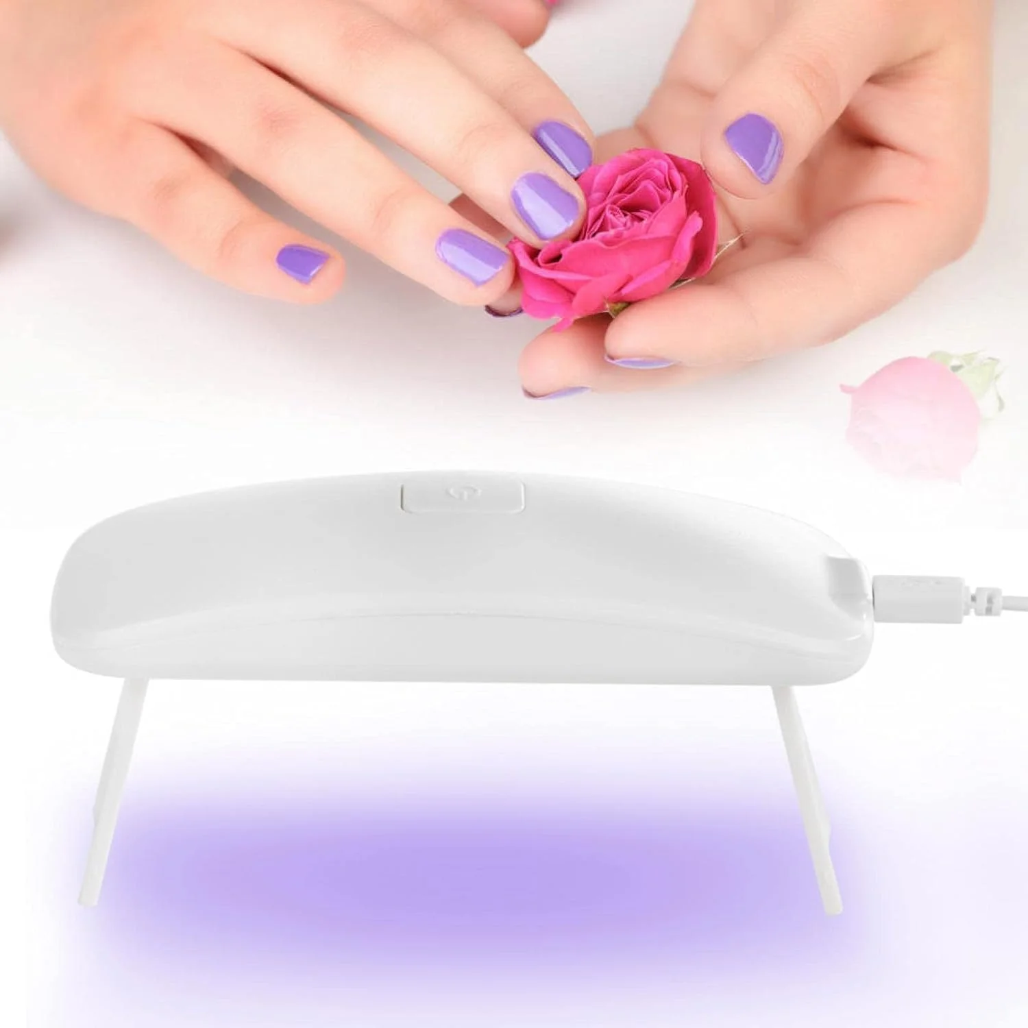 چراغ مانیکور، چراغ ناخن، ابزار هنری ناخن سالن های قابل حمل، ابزار روشنایی مانیکور، خشک کن ژل ناخن