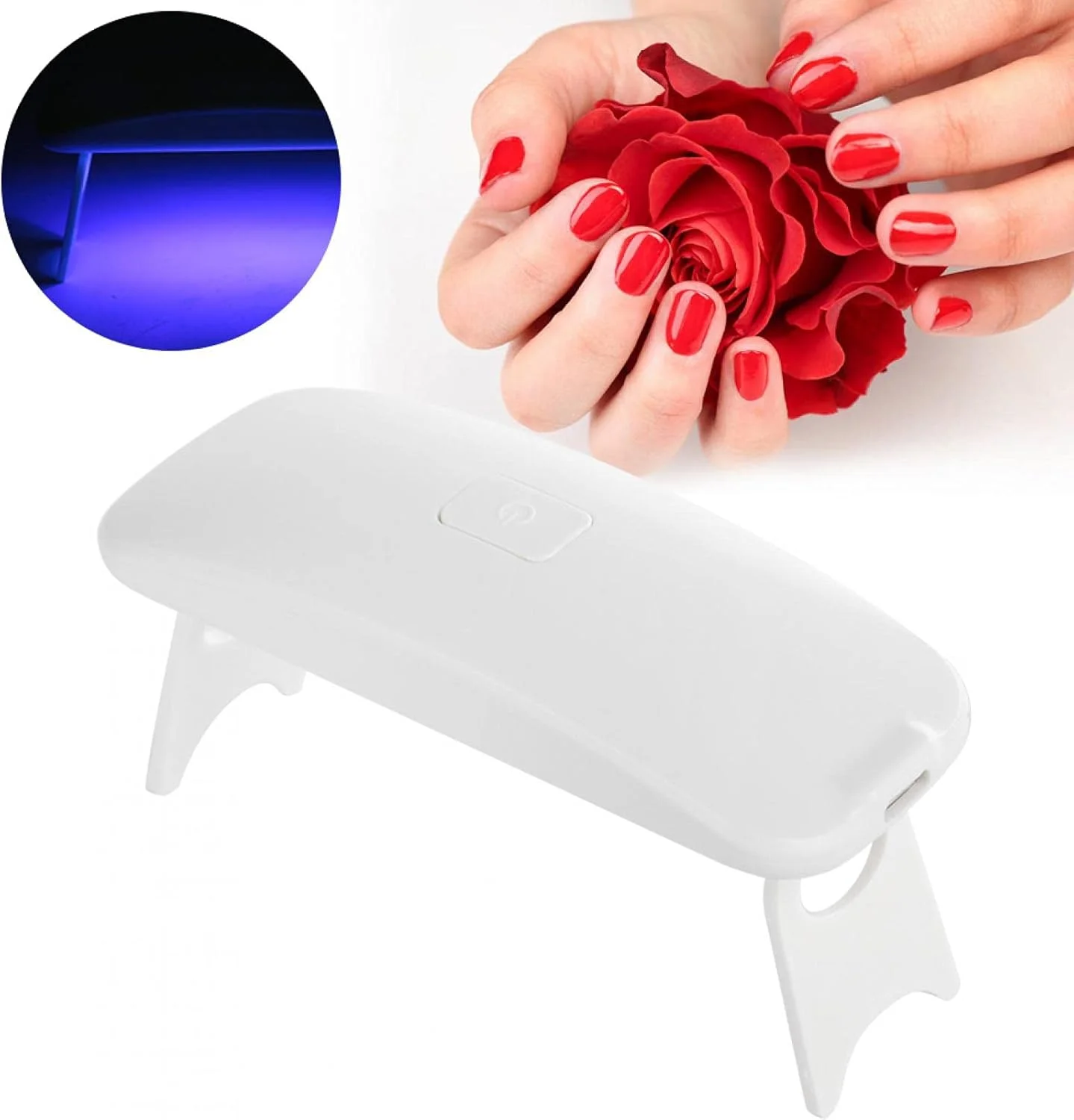 چراغ مانیکور، چراغ ناخن، ابزار هنری ناخن سالن های قابل حمل، ابزار روشنایی مانیکور، خشک کن ژل ناخن