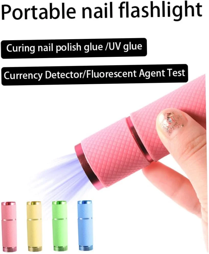 خشک کن ناخن مینی مانیکور، چراغ خشک کننده ناخن، لامپ خشک کننده ناخن بدون باتری سبز، ابزار و لوازم ناخن، سایر ابزارهای ناخن