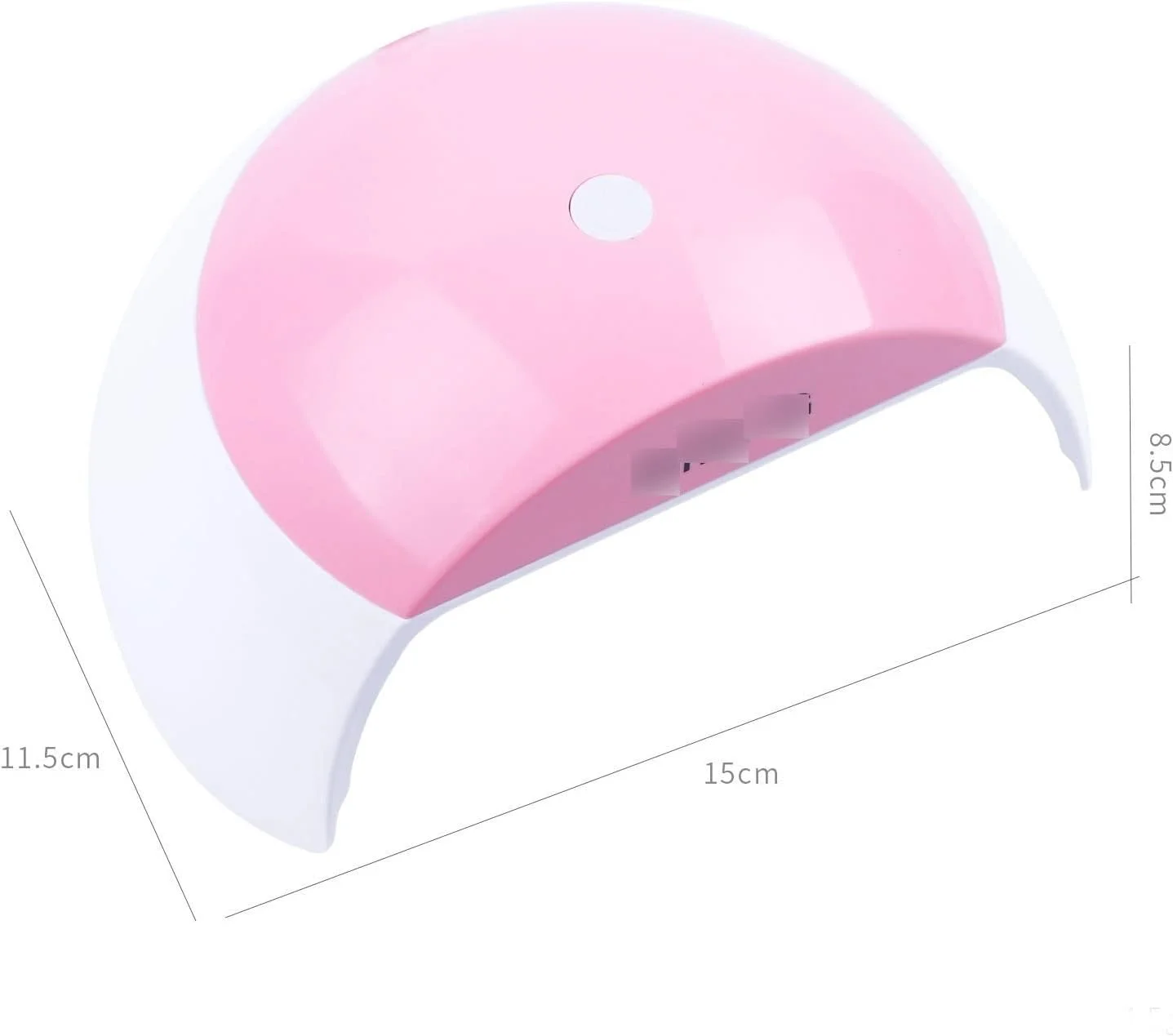 چراغ ناخن، چراغ ال ای دی 30 واتی مینی برای مانیکور، خشک کن ناخن برای خشک کردن انواع لاک ژل با تایمر هوشمند USB، ابزار طراحی ناخن با نور خورشید