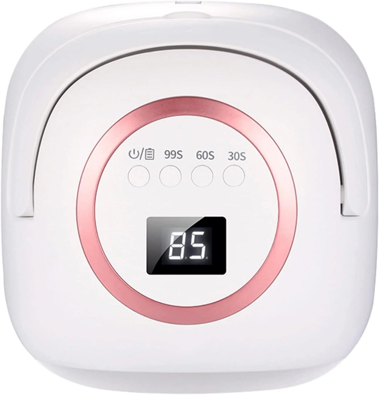 دستگاه خشک کن لاک ناخن 72 وات، نمایشگر LED، مناسب برای انواع لاک ژل و طراحی ناخن