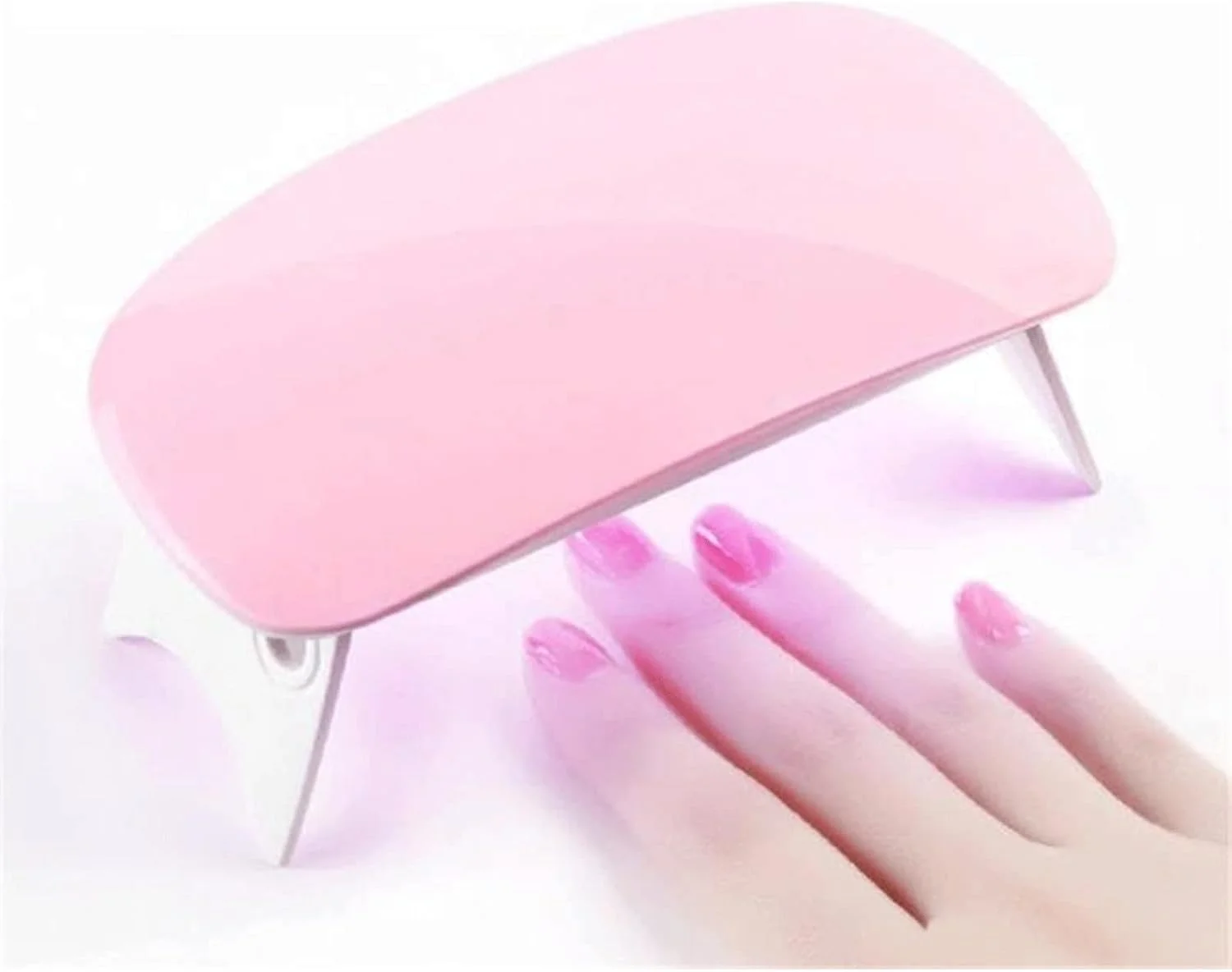 چراغ ناخن، چراغ لاک خشک کن تاشو، قابل حمل، بدون آسیب