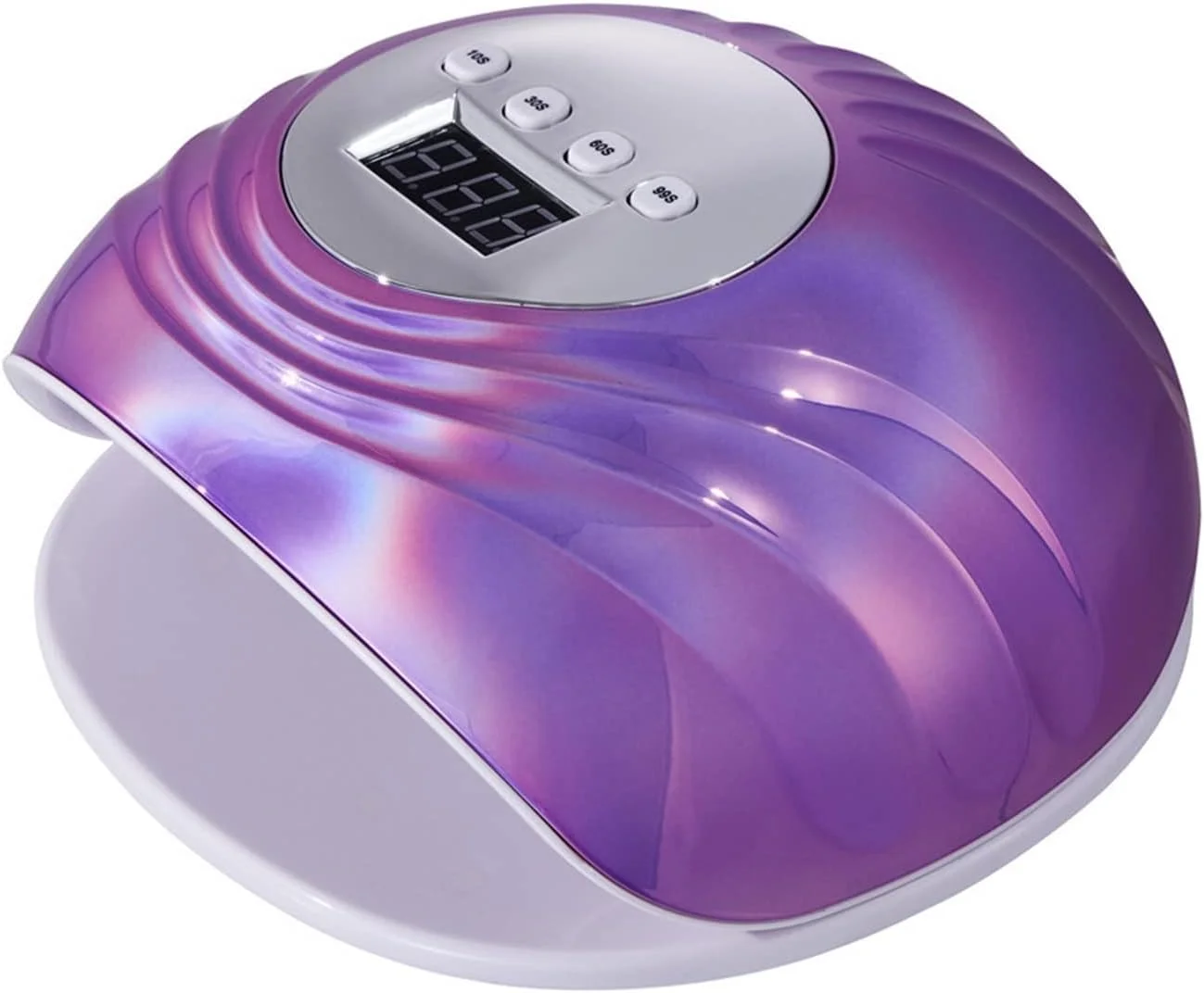 دستگاه خشک کن لاک ناخن، لامپ ال ای دی 76 وات با 39 ال ای دی برای خشک کردن لاک ژل، تایمر، سنسور خودکار، ابزار مانیکور حرفه ای