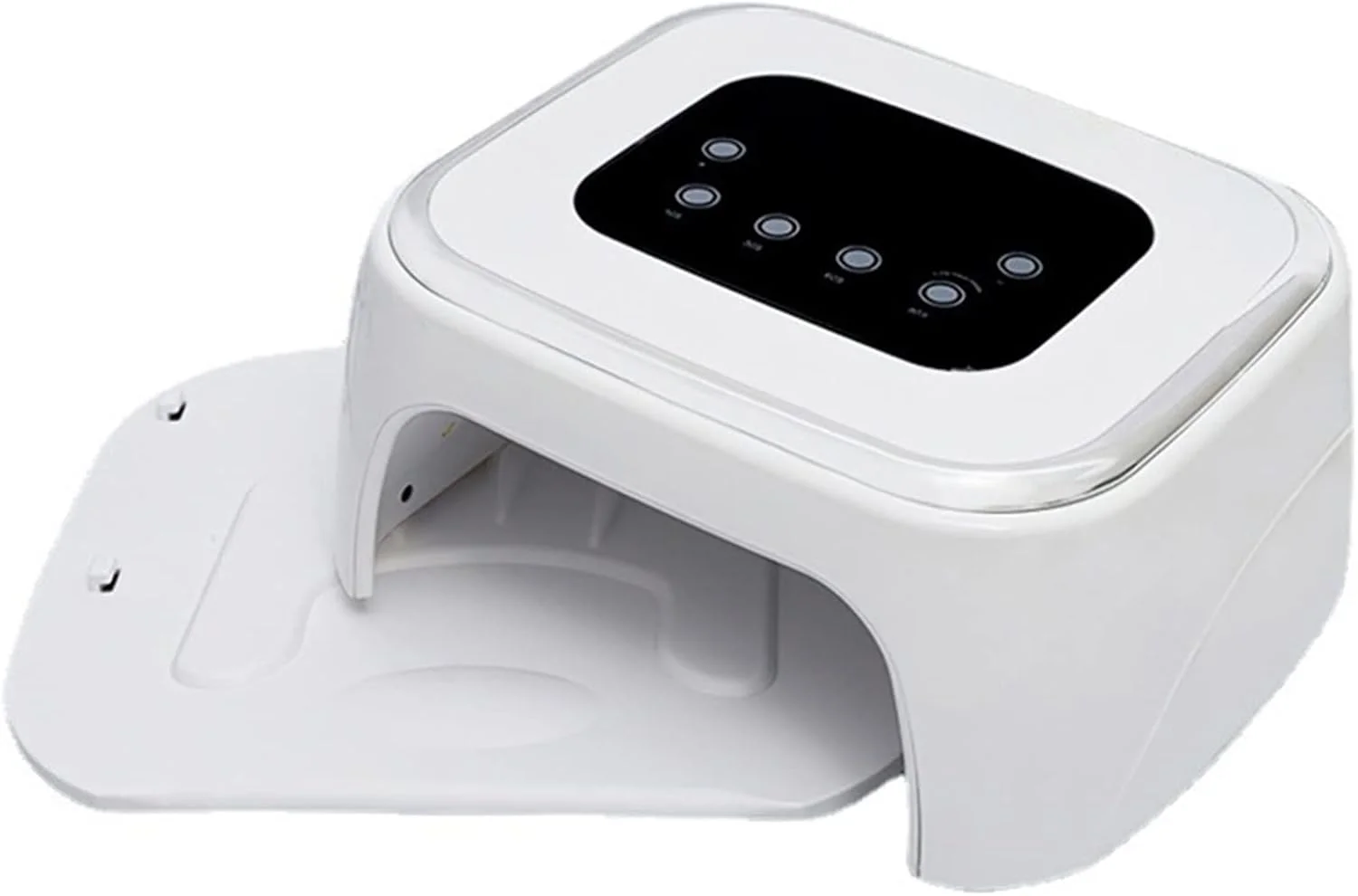 دستگاه خشک کن لاک ناخن 99 وات LED، مناسب برای خشک کردن انواع لاک ژل با حسگر اتوماتیک و اسپیکر بلوتوث، حرفه ای