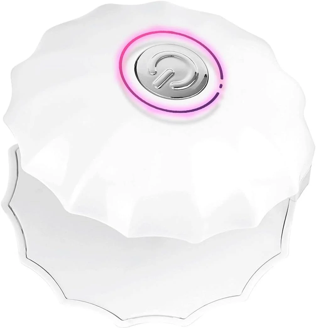 چراغ ناخن، 18 وات، قابل حمل، LED، طرح صدف، خشک کن ناخن، چراغ ناخن USB قابل حمل، ابزار خشک کننده سریع لاک ناخن