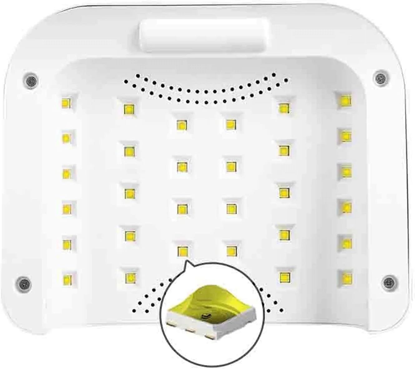 دستگاه خشک کن لاک ناخن، 30 عدد LED، قابل شارژ، 7800 میلی آمپر، عملکرد القای خودکار، عملکرد تایمر، مناسب برای ژل دستگاه خشک کن لاک ناخن، 30 عدد LED، قابل شارژ، 7800 میلی آمپر، عملکرد القای خودکار، عملکرد تایمر، مناسب برای ژل