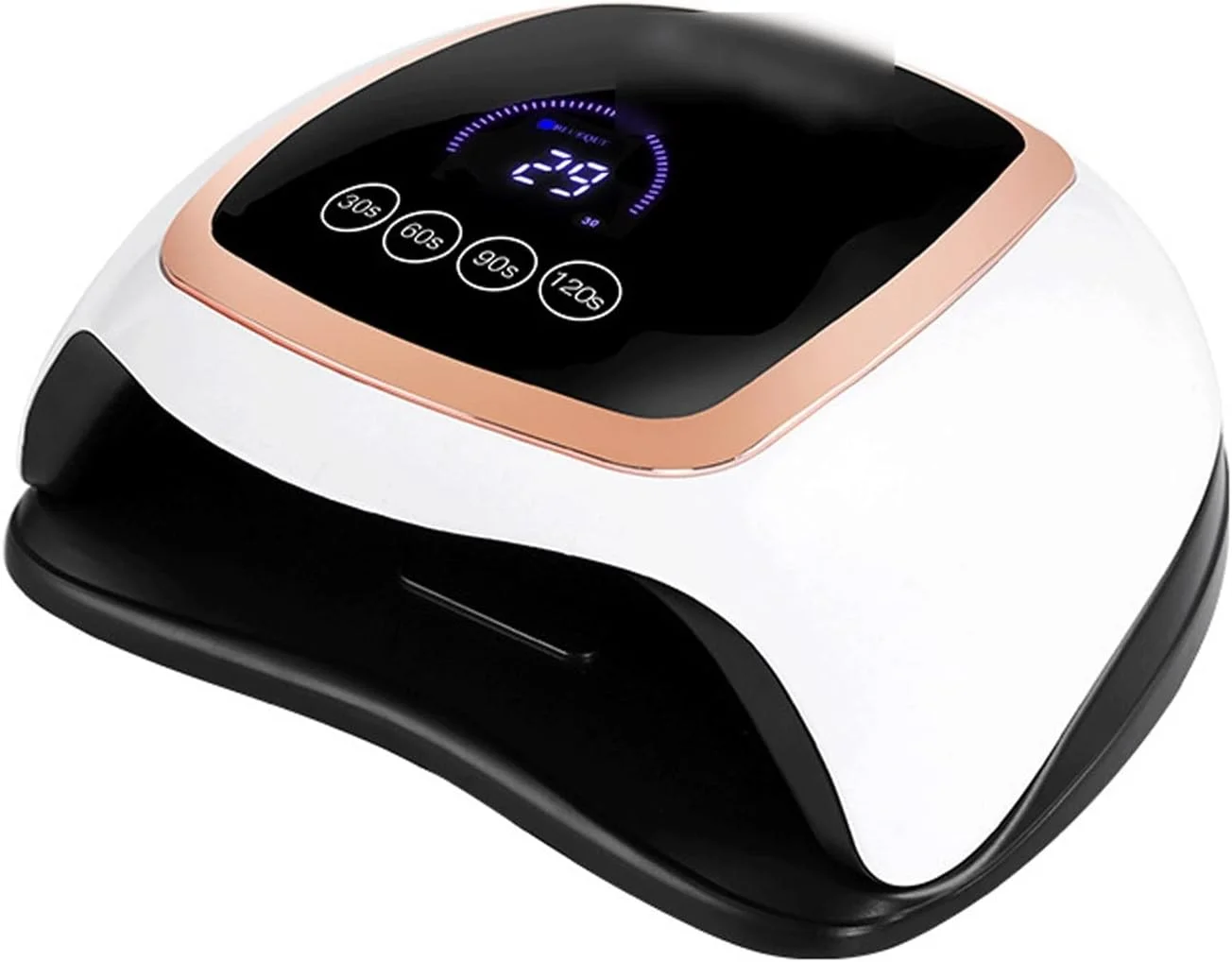 دستگاه خشک کن لاک ناخن V3، حسگر حرکتی، کلید لمسی، خشک کننده سریع لاک ژل، ابزار بزرگ و حرفه ای ناخن