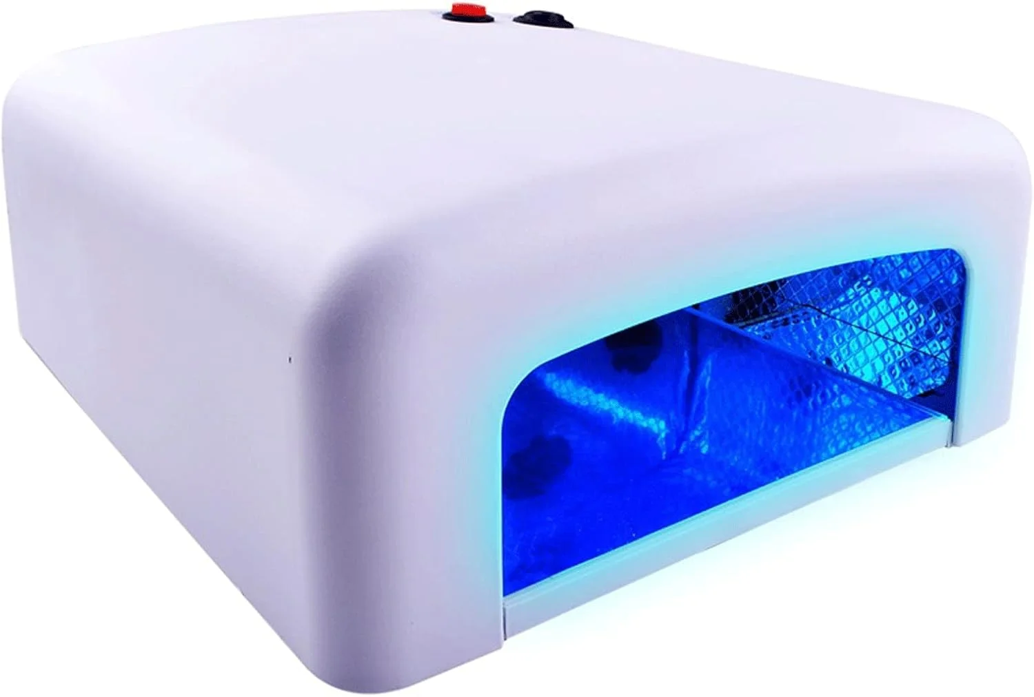 دستگاه خشک کن لاک ناخن، لامپ UV برای خشک کردن لاک ژل، دستگاه طراحی ناخن با تایمر، مناسب برای استفاده در سالن