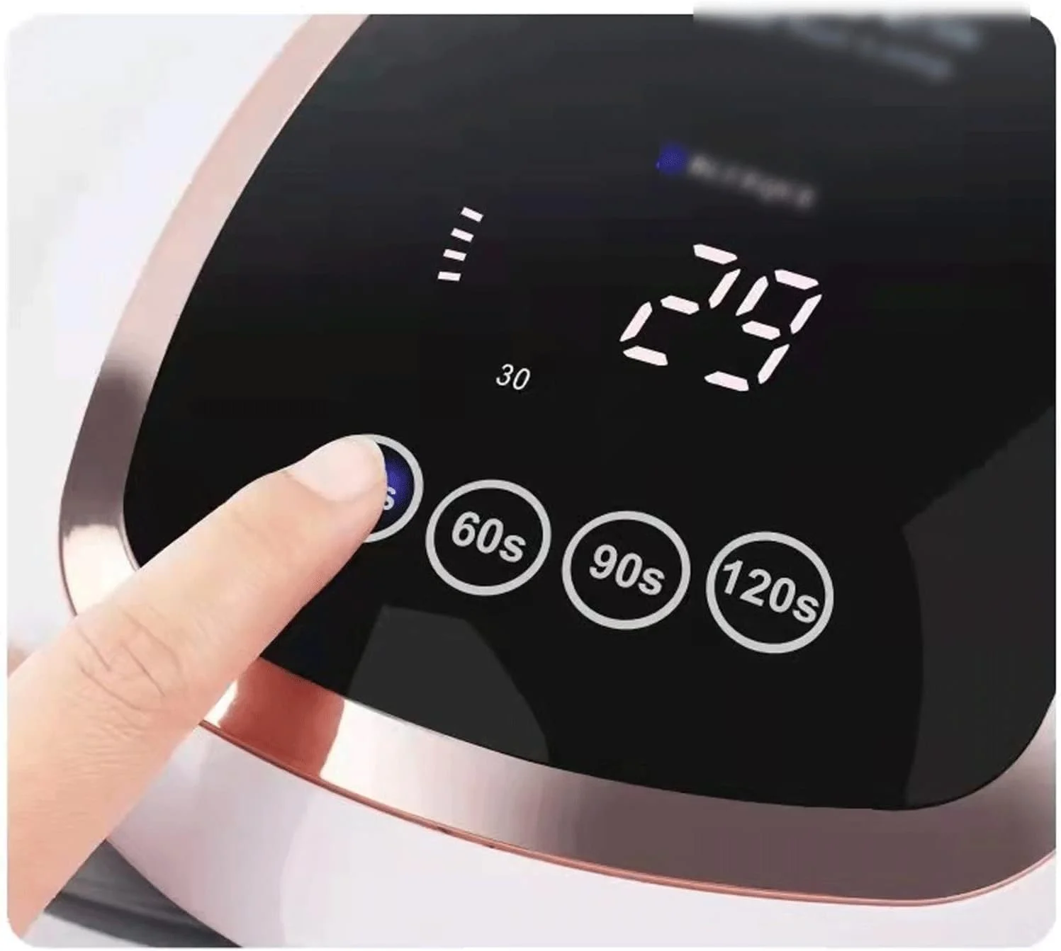 دستگاه خشک کن لاک ناخن V3، حسگر حرکتی، کلید لمسی، خشک کننده سریع لاک ژل، ابزار بزرگ و حرفه ای ناخن