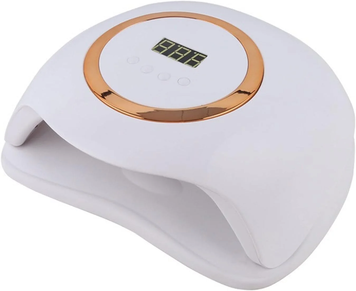 دستگاه خشک کن لاک ناخن LED با توان 83 وات و 42 عدد لامپ LED برای خشک کردن لاک ژل، دارای تایمر 10/30/60/99 ثانیه و سنسور اتوماتیک، ابزار مانیکور