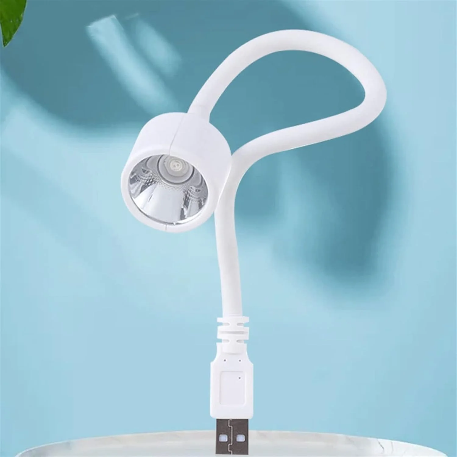 چراغ ناخن، چراغ یو اس بی قابل حمل برای خشک کردن لاک ژل، چراغ تک انگشتی انعطاف پذیر، خشک کن لاک ناخن، ابزار مانیکور