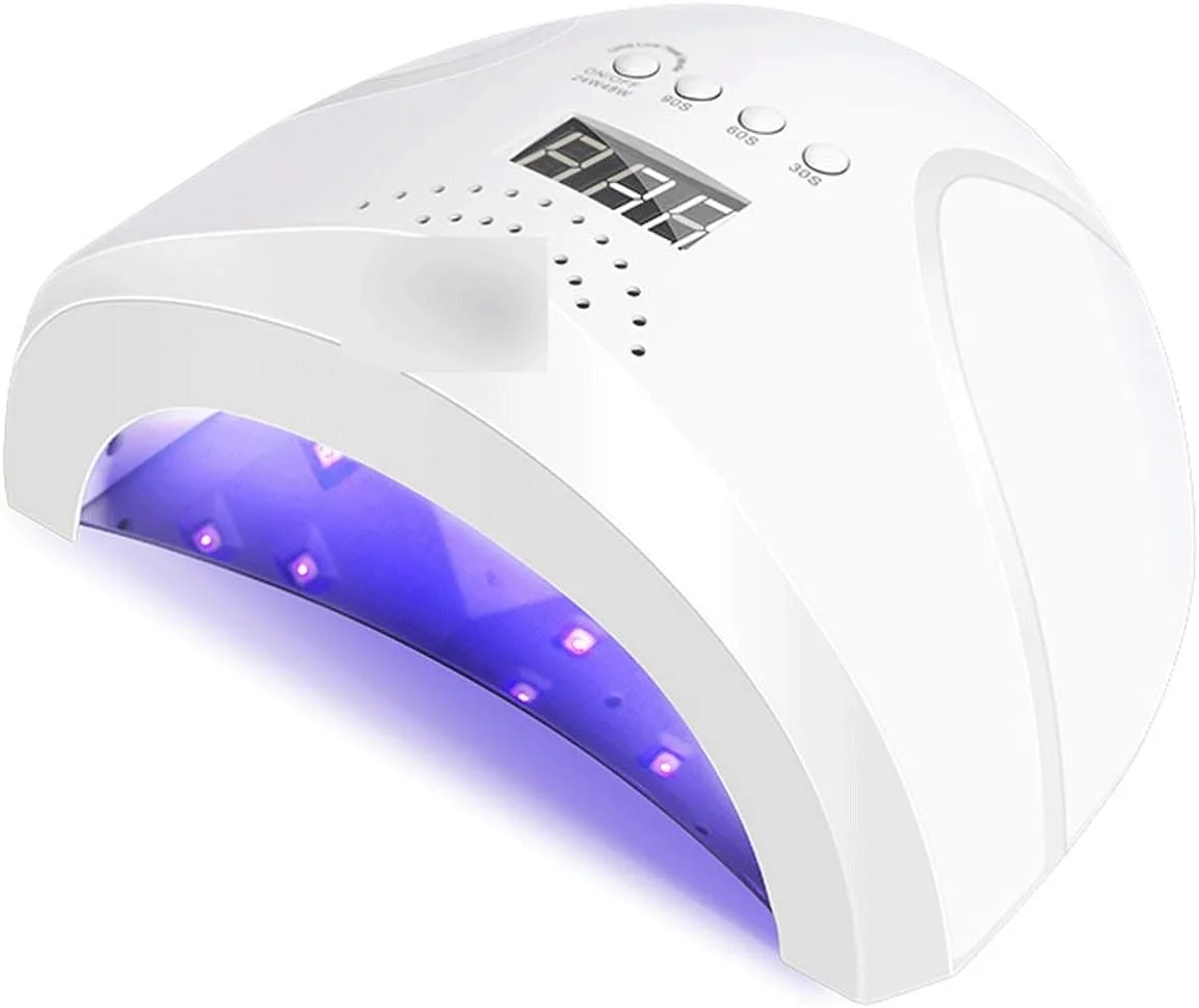 دستگاه خشک کن لاک ناخن UV/LED قابل حمل 96 وات