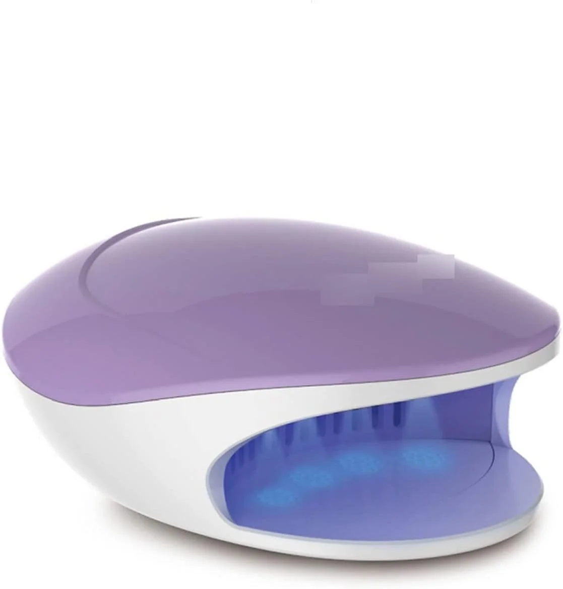 دستگاه خشک کن ناخن 2 در 1 با کلید فشاری اتوماتیک، دارای 5 لامپ خشک کننده، فن قدرتمند
