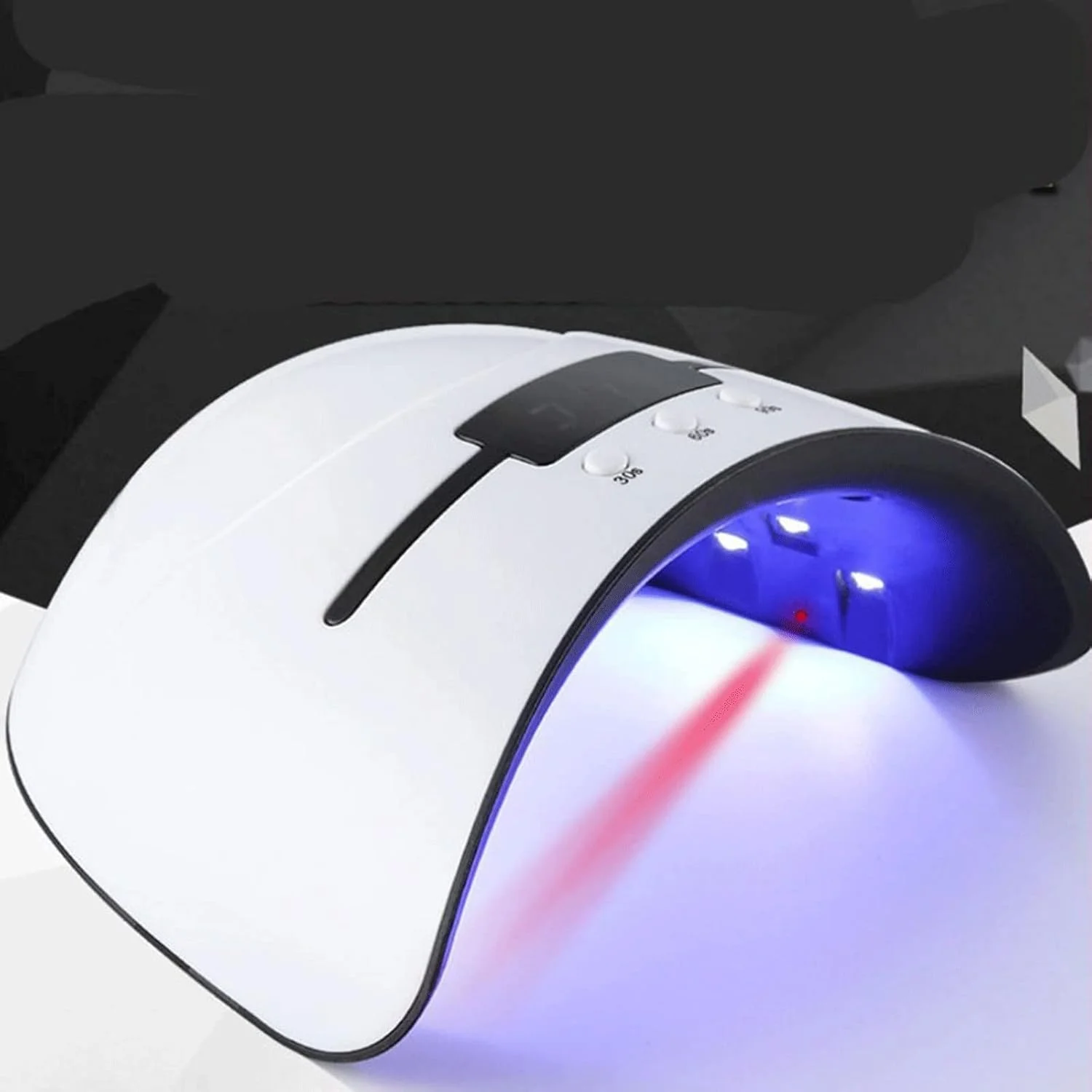 دستگاه خشک کن لاک ناخن، لامپ LED خشک کننده لاک ژل ناخن 36 وات، دستگاه خشک کن ژل ناخن با حسگر اتوماتیک