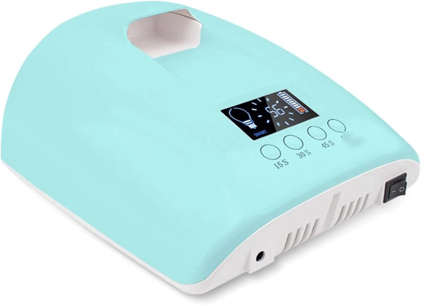 دستگاه خشک کن ناخن، چراغ LED بی سیم 60 واتی برای خشک کردن لاک ژل بی سیم با باتری لیتیومی 60 واتی (رنگ: 2) دستگاه خشک کن ناخن، چراغ LED بی سیم 60 واتی برای خشک کردن لاک ژل بی سیم با باتری لیتیومی 60 واتی (رنگ: 2)