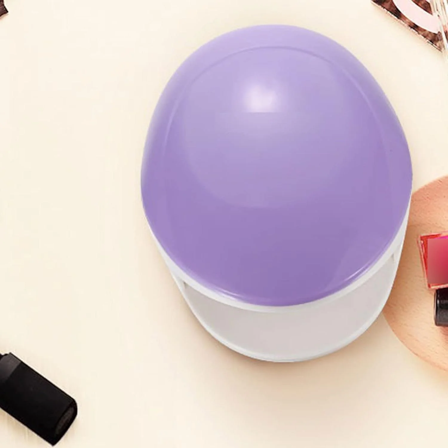 دستگاه خشک کن ناخن 2 در 1 با کلید فشاری اتوماتیک، دارای 5 لامپ خشک کننده، فن قدرتمند