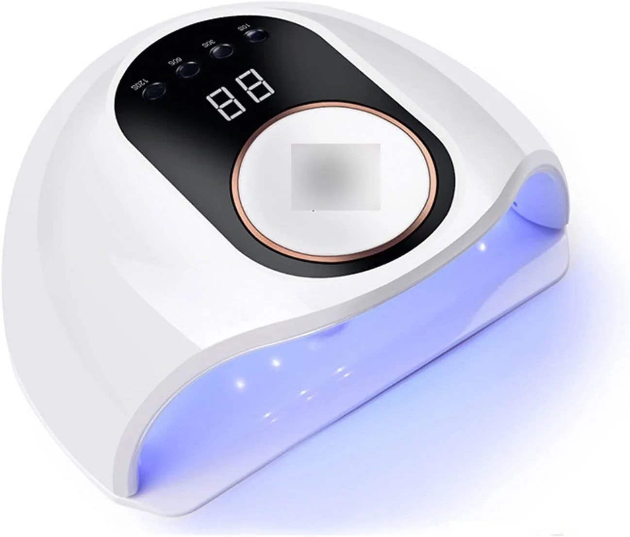 دستگاه خشک کن لاک ناخن، دستگاه خشک کن حرفه ای ناخن LED با قدرت بالا با 42 عدد لامپ LED برای دستگاه مانیکور، دستگاه خشک کننده ژل، تجهیزات هنر ناخن